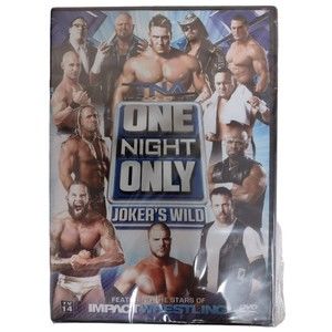 TNA Impact Wrestling One Night Only: Joker’s Wild (DVD, 2013) NEW